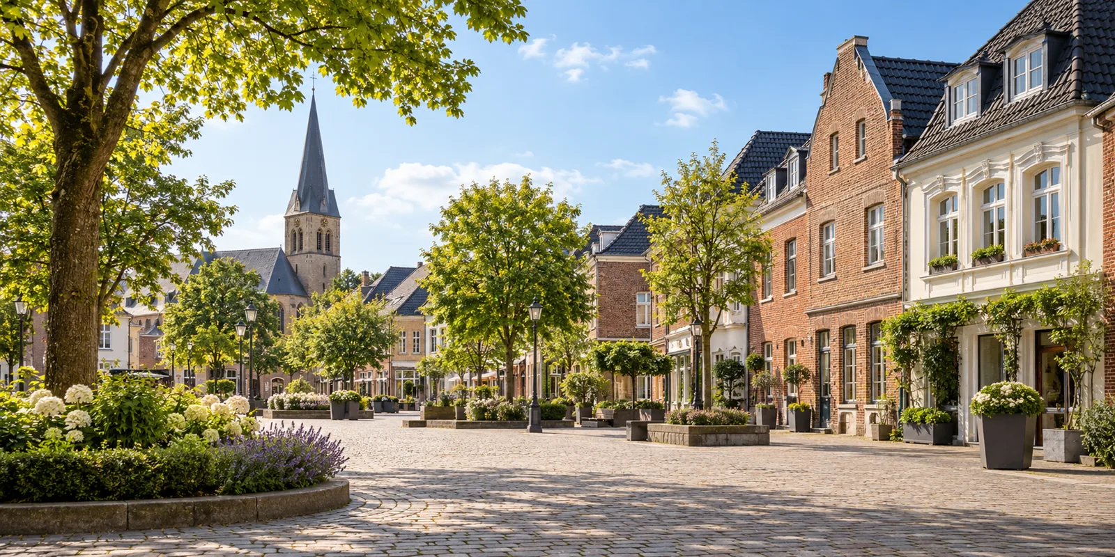 Historischer Stadtkern in Hilden